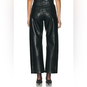 The Half Pipe Flood High
Waist Coated Leather Pants 
still online